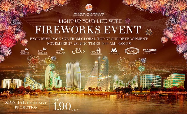 Pattaya International Fireworks Festival: Global Top Group Light is Life Event
