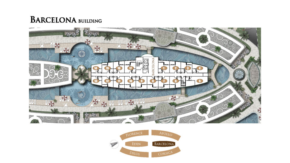Barcelona Bld Floor Plan PRE_09_Olympus City Garden Condominium
