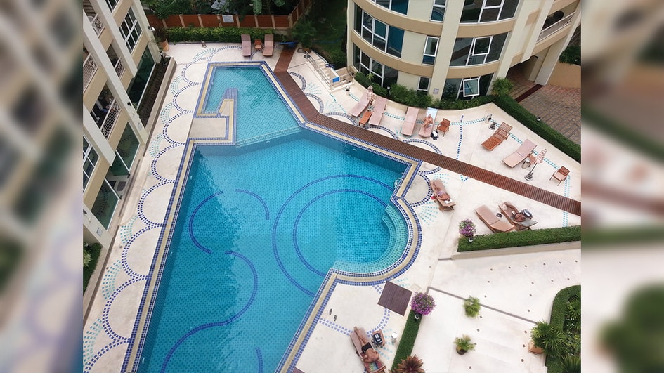 Two Bedroom for Rent City Garden Pattaya Condo in Central Pattaya Near Attractions by Global Top Group