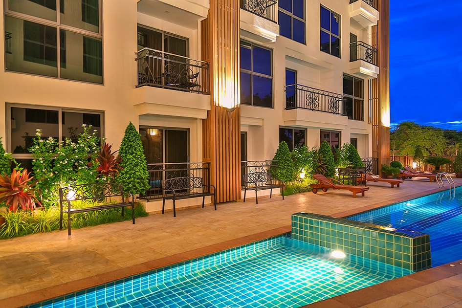 City Garden Pratumnak Studio Spacious Condo for Sale Pattaya Cozy Beach Global Top Group