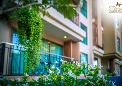 公寓出租-城市花园热带庭院