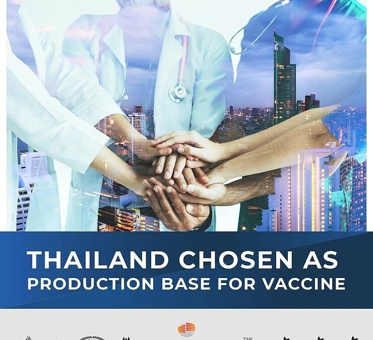 COVID-19 VACCINE: THAILAND TO BE THE PRODUCTION BASE FOR SOUTHEAST ASIA’S OXFORD UNIVERSITY