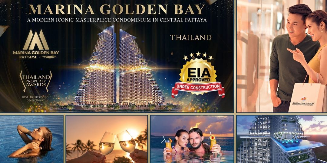 Marina Golden Bay A Modern Iconic Masterpiece Condominium in Central Pattaya