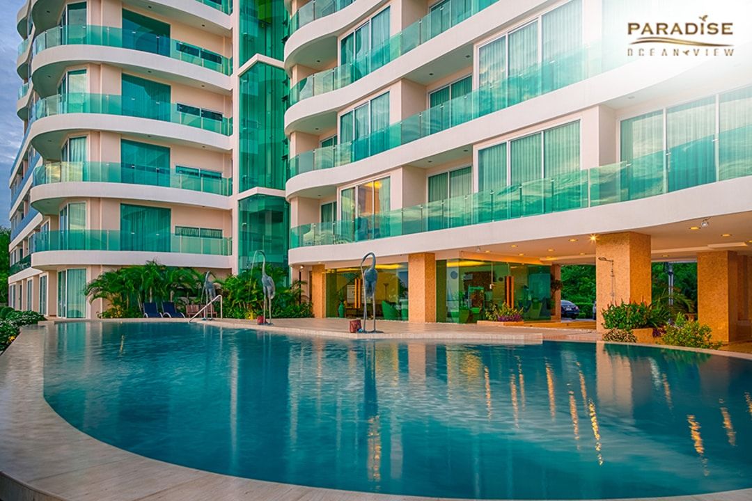Paradise Ocean View Beachfront Condo for Rent in Pattaya