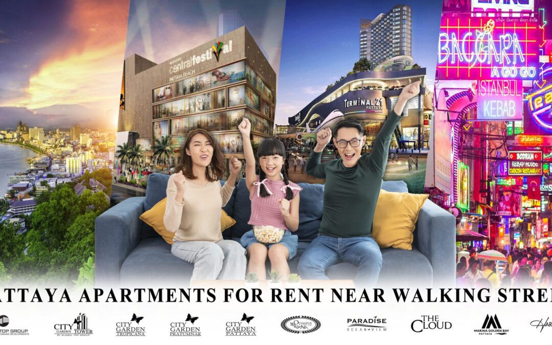 Pattaya Apartments for Rent Near Walking Street