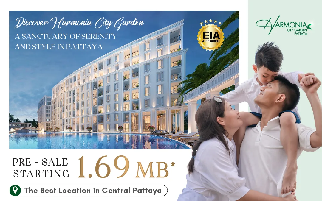 Discover Harmonia City Garden: A Sanctuary of Serenity and Style in Pattaya