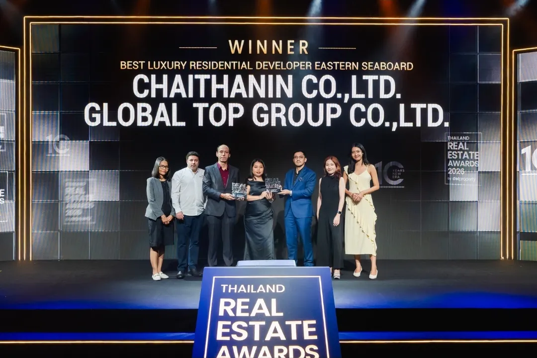 Another Proud Achievement for Chaithanin Co., Ltd. at the Thailand Real Estate Awards 2026 by Dot Property