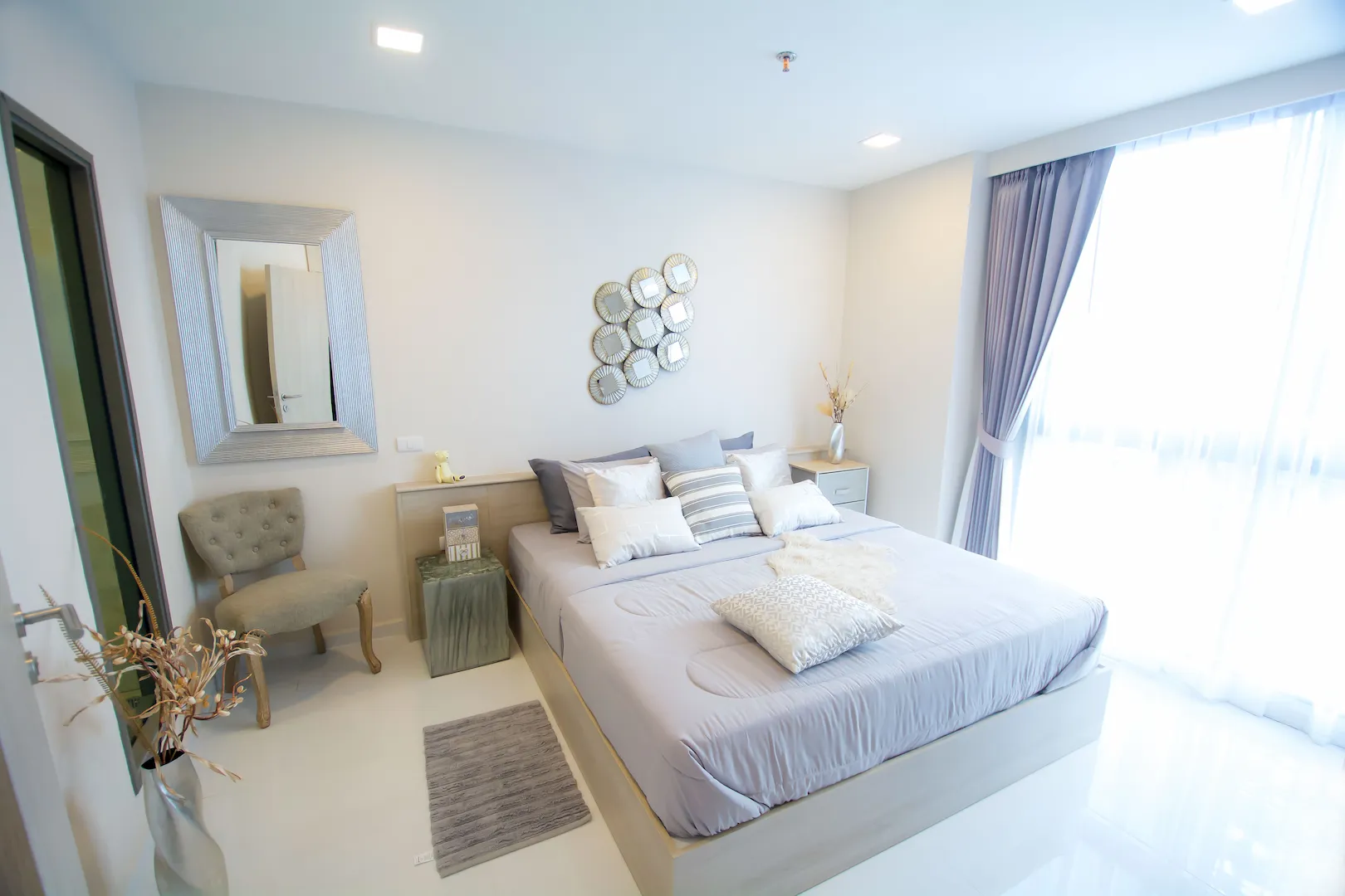 รูปห้องนอนเดอะคลาวด์