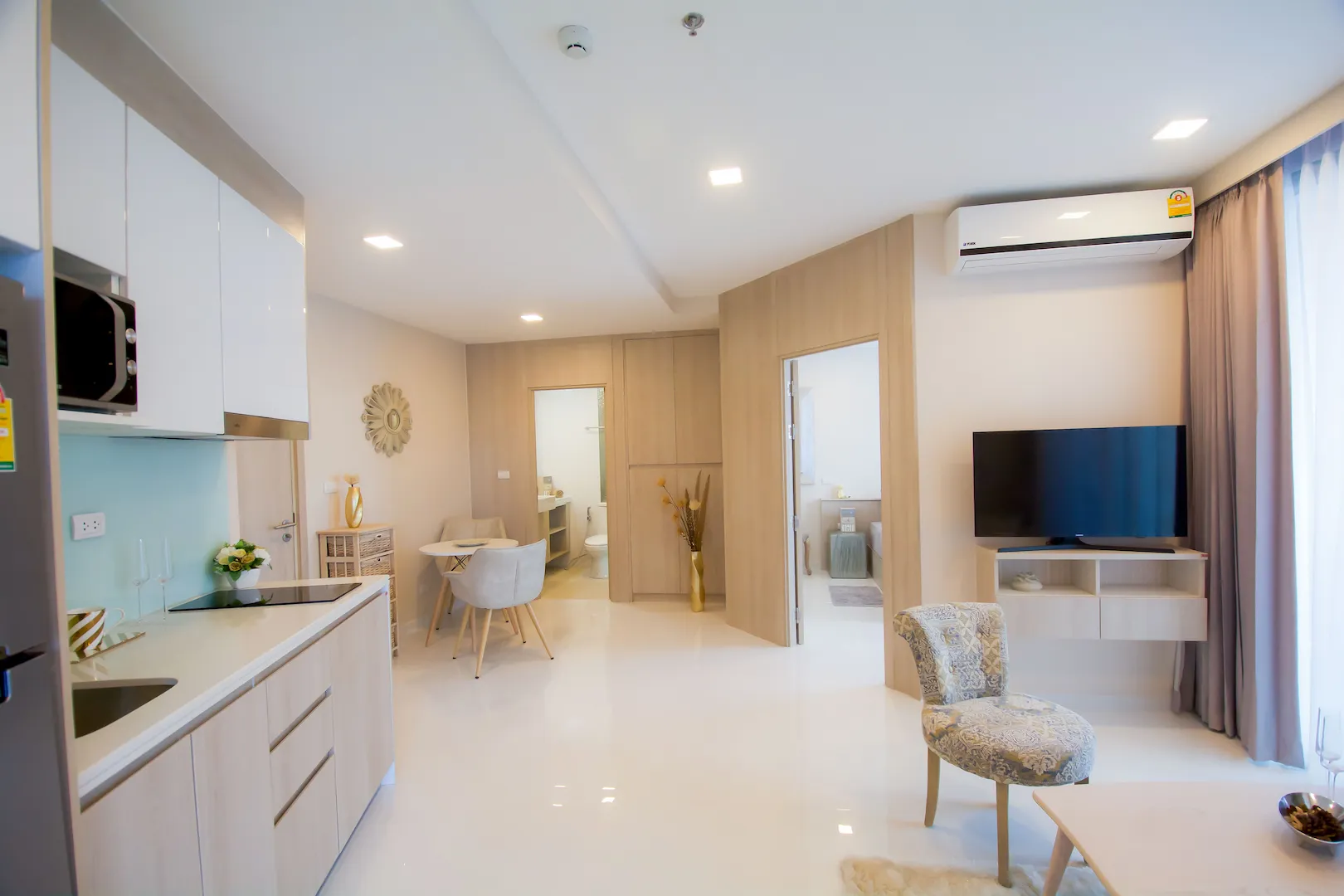รูปห้องนอนเดอะคลาวด์