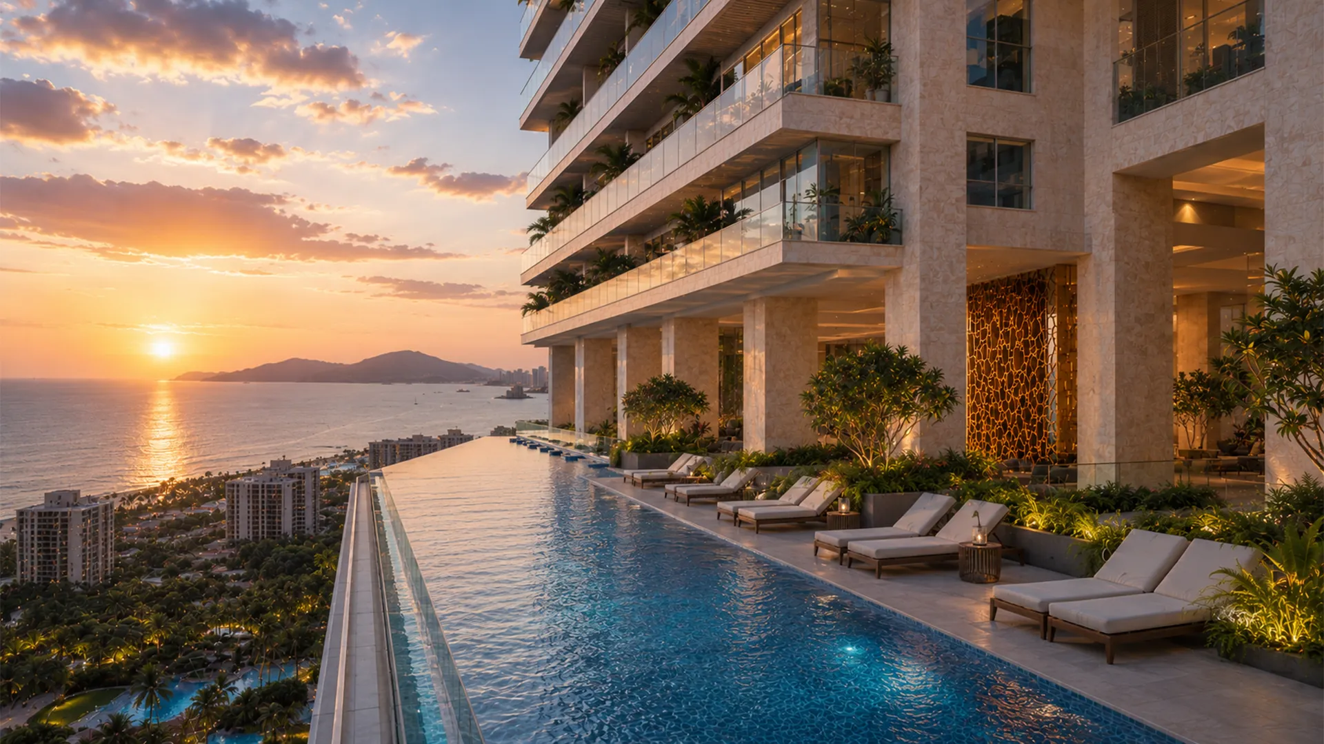 Marina Golden Bay Infinity Pool