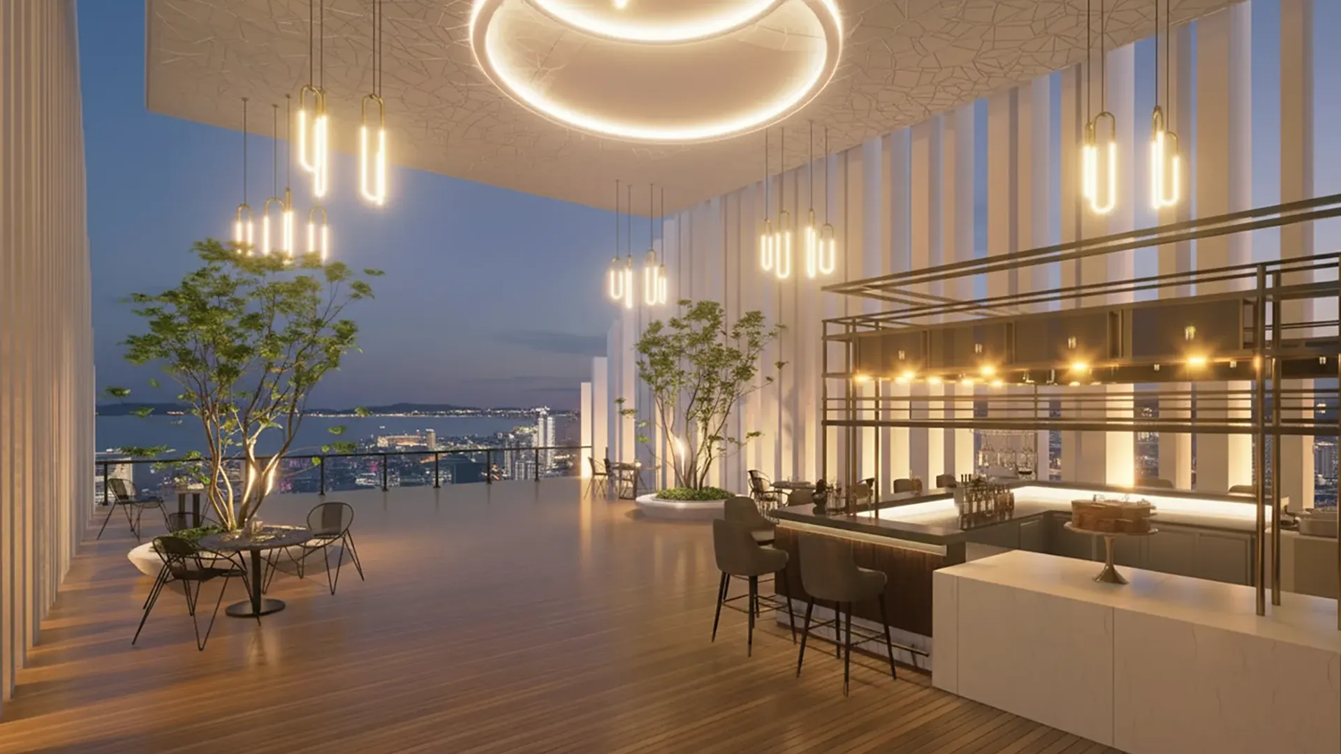 Marina Golden Bay Sky Lounge Facility