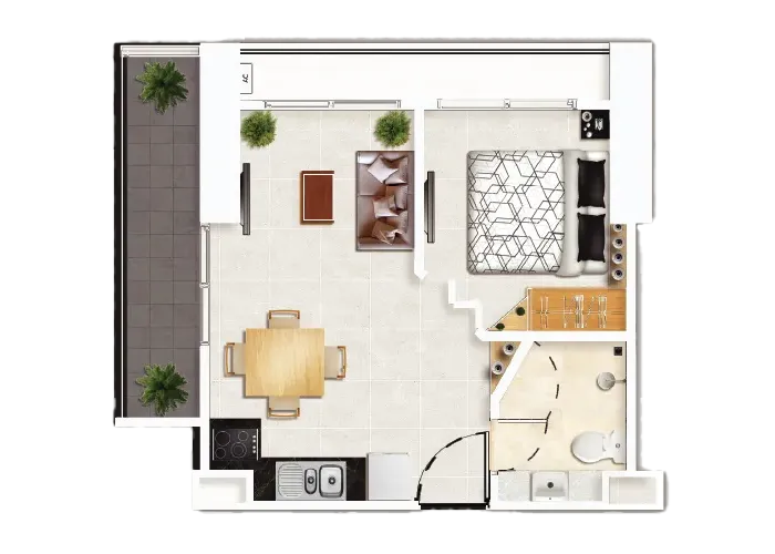 Marina Golden Bay Venice Condo Layout