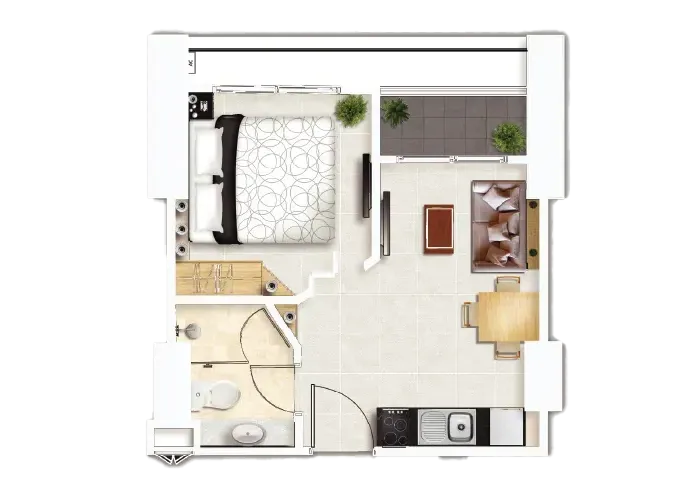 Marina Golden Bay Venice Condo Layout