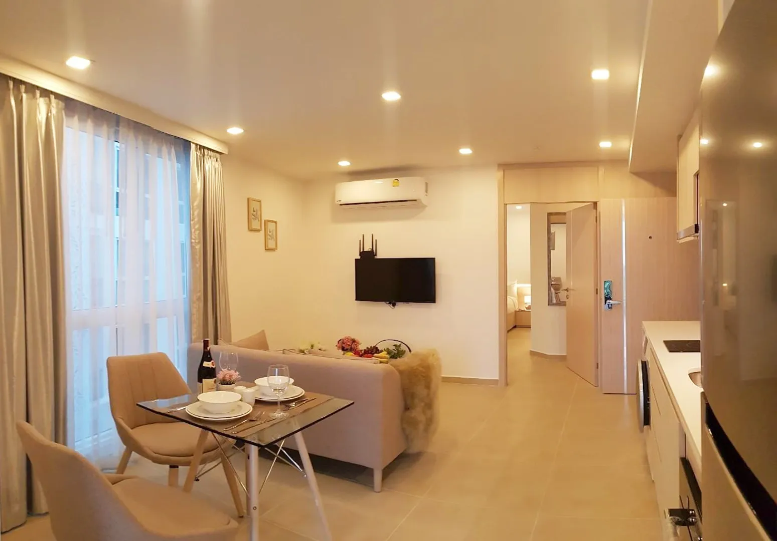 โอลิมปุส ซิตี้ การ์เด้น 1-ห้องนอน