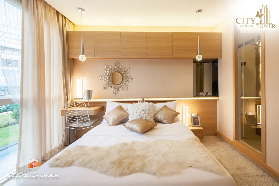 รูป 1 ห้องนอน ซิตี้ การ์เด้น ทาวเวอร์