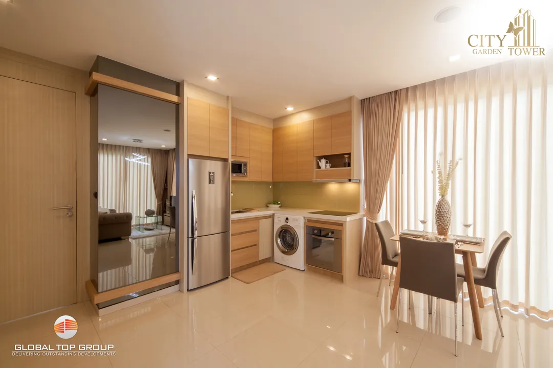 รูป 1 ห้องนอน ซิตี้ การ์เด้น ทาวเวอร์