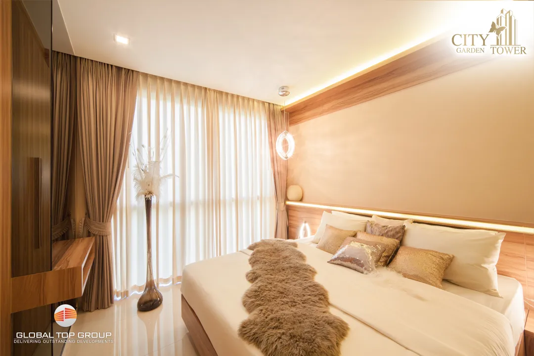 รูป 2 ห้องนอน ซิตี้ การ์เด้น ทาวเวอร์