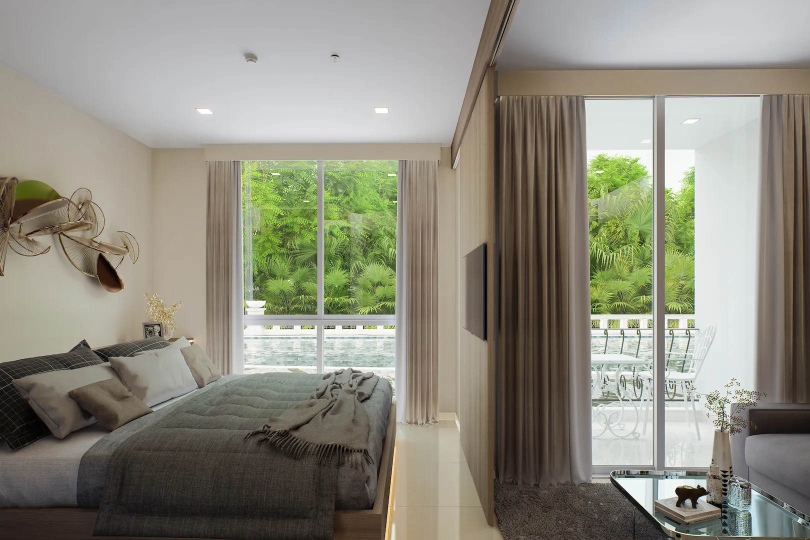 Harmonia City Garden 1-Bedroom