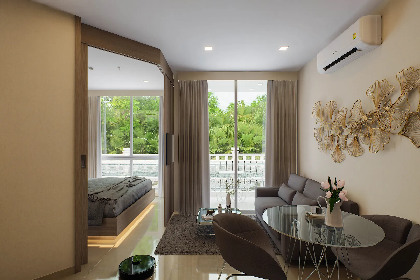 Harmonia City Garden 1-Bedroom