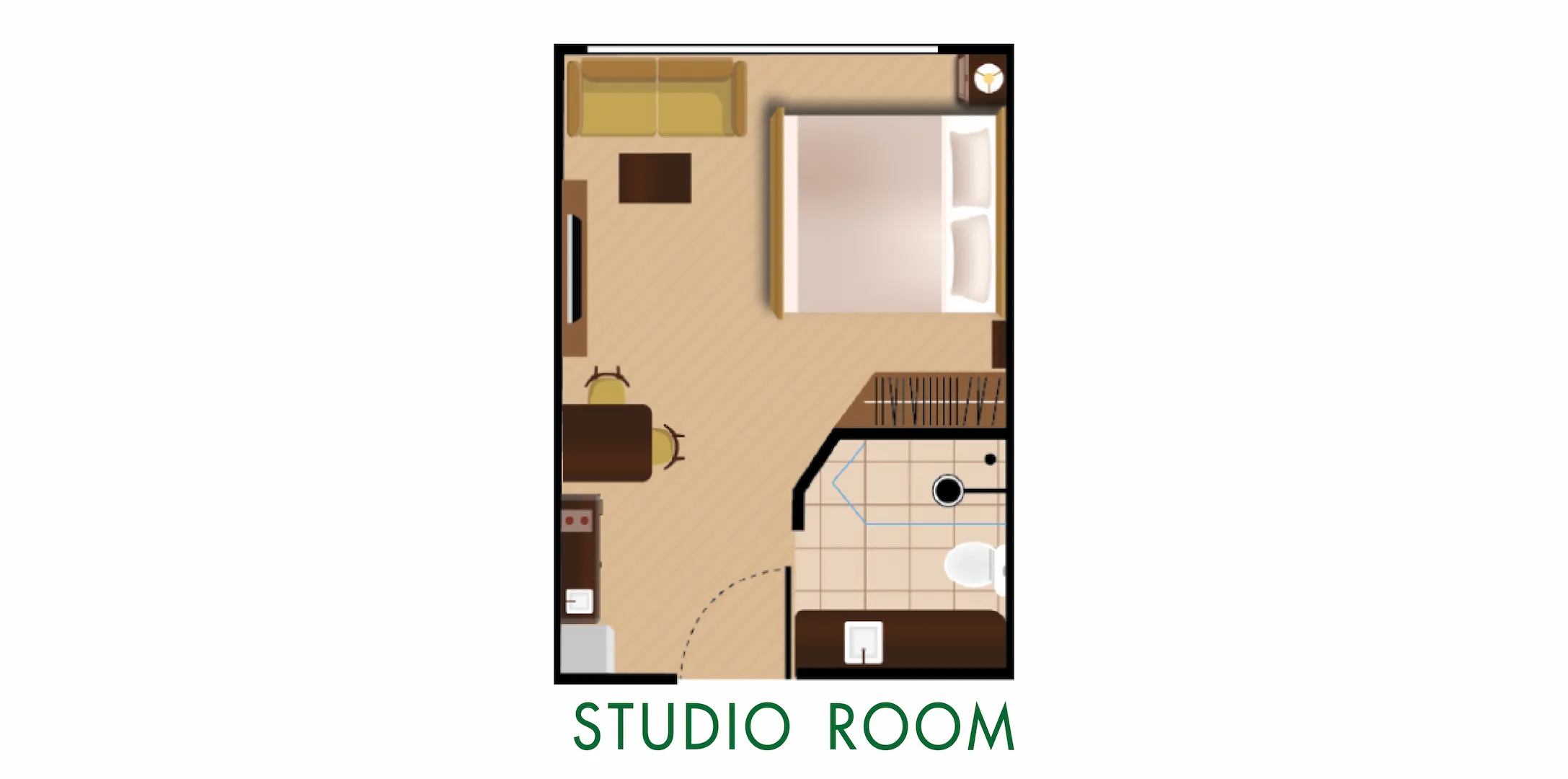 Harmonia City Garden Studio Layout